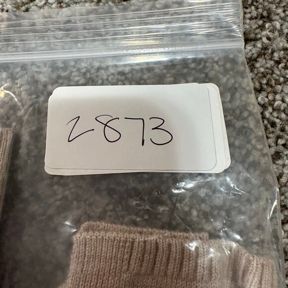 H&M Women's Cashmere-Blend Sweater Size M In Light Beige Melange - Picture 12 of 12